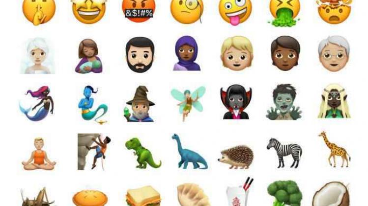 Apple lanceert tientallen nieuwe emoji