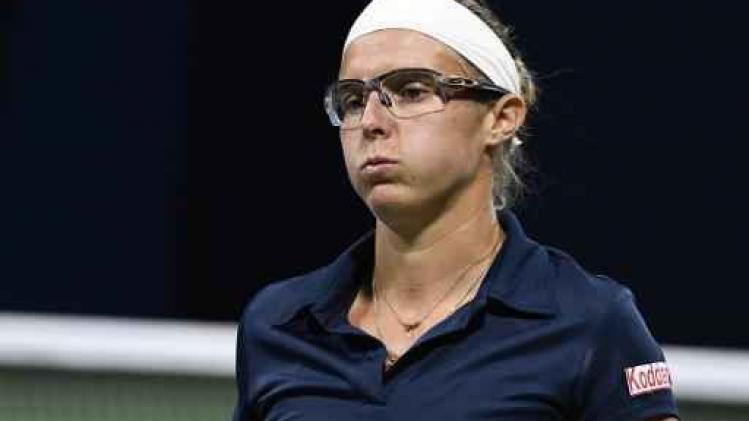 WTA Linz - Kirsten Flipkens sneuvelt na thriller in eerste ronde