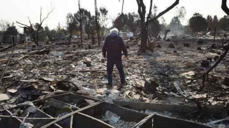 Meer dan 3.500 huizen verwoest door bosbranden in Californië