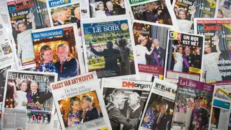Belgische kranten bereiken dagelijks 5