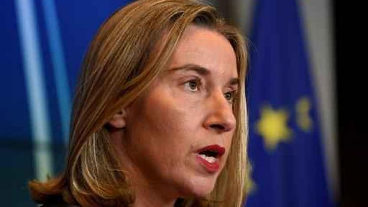 Europese hoge vertegenwoordiger Mogherini naar Washington om Iran-akkoord te verdedigen