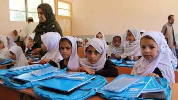 Twee derde Afghaanse meisjes gaat niet naar school