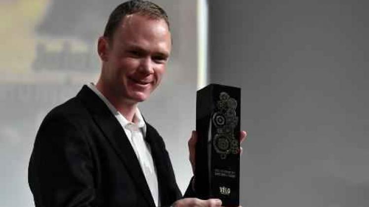 Chris Froome wint derde Vélo d'Or