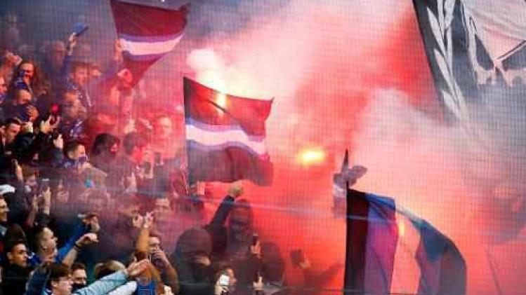 Geen gerechtelijke arrestaties na voetbalrellen in Brugge