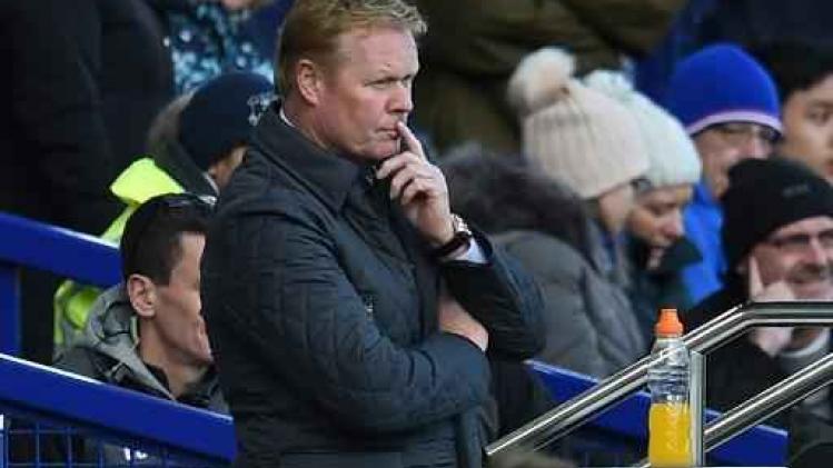 Ronald Koeman is niet langer coach van Everton
