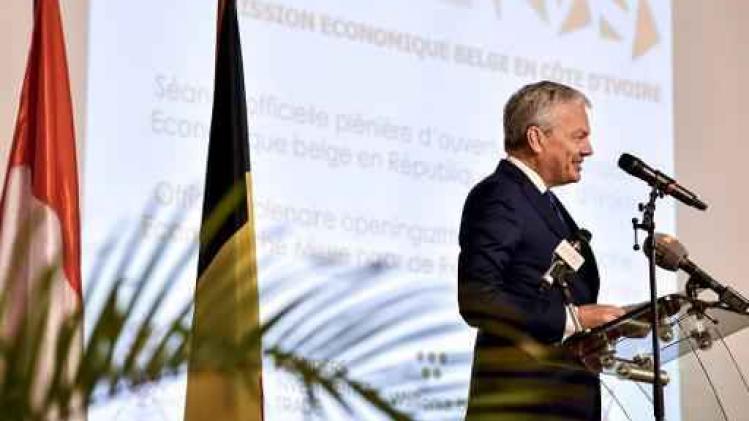 Reynders kondigt samenwerkingsakkoord met Ivoorkust aan