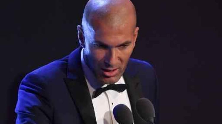 The Best FIFA Football Awards - Zinedine Zidane is 's werelds beste coach