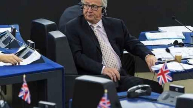 Juncker: "Wie geen akkoord wil over brexit heeft geen vrienden in de Commissie"