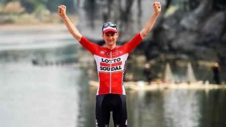 Tim Wellens dankzij eindzege Ronde van Guangxi naar 21e plaats ranking UCI WorldTour