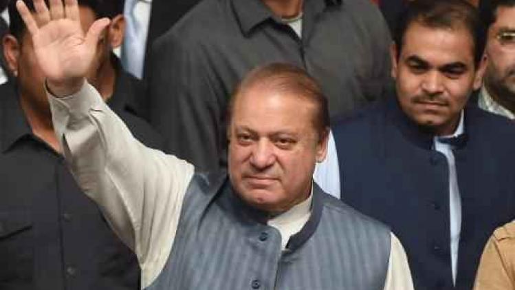Aanhoudingsbevel tegen Pakistaanse oud-premier Nawaz Sharif