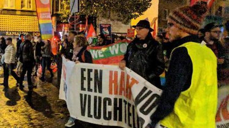 Studenten betogen tegen lezing van Francken in Antwerpen