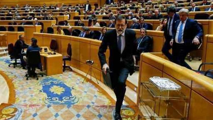 Senaat keurt maatregelen goed die Catalonië onder toezicht plaatsen
