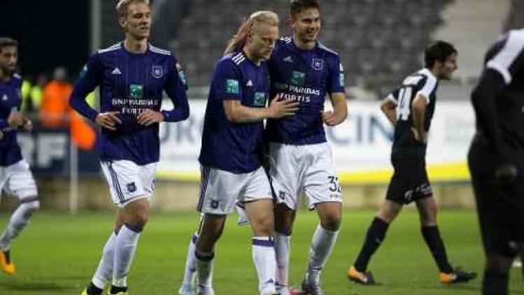 Jupiler Pro League - Anderlecht wint dankzij twee owngoals bij Eupen