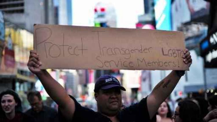 Rechter blokkeert Trumps transgenderverbod in leger