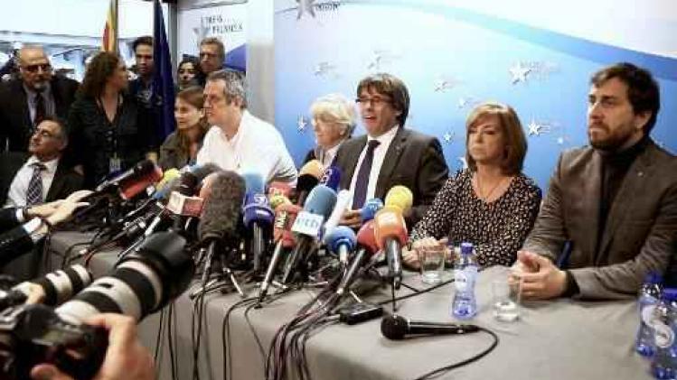 Carles Puigdemont zegt geen contact te hebben gehad met Belgische politici