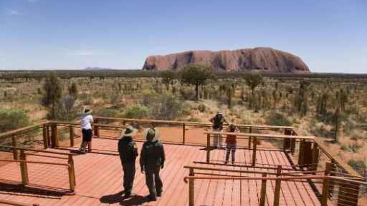 Klimverbod voor iconische Uluru-rots in Australië vanaf 2019