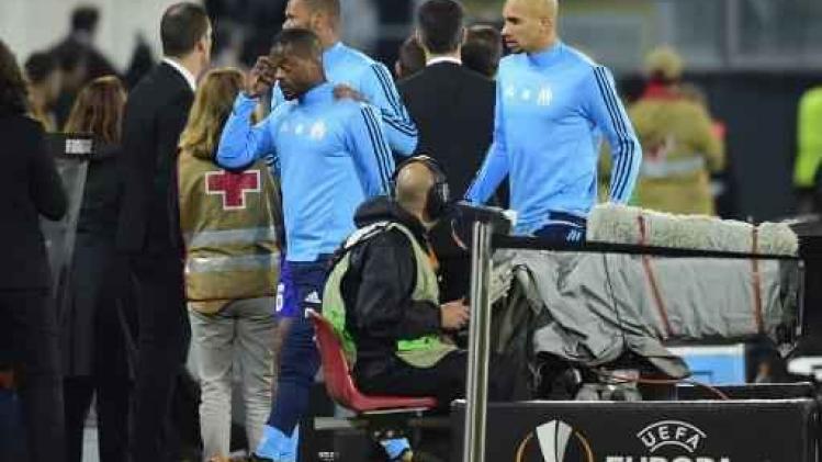 Europa League - Olympique Marseille-verdediger Evra uitgesloten na trap aan supporter