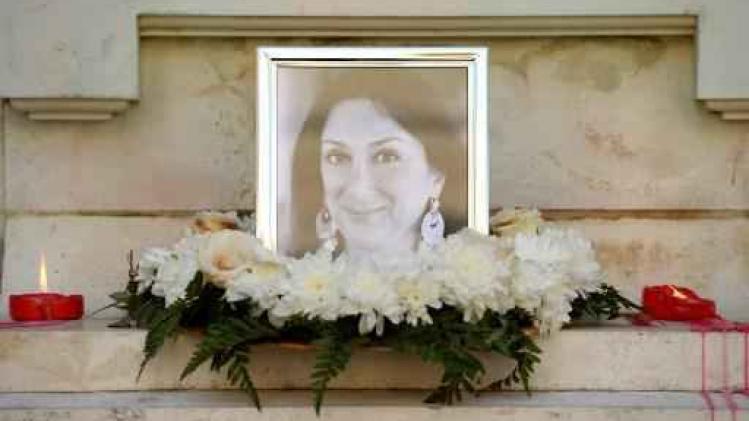 Vermoorde Maltese journaliste begraven