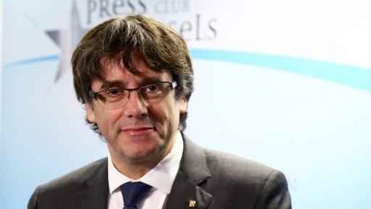 Crisis Catalonië - Puigdemont roept separatisten op tot frontvorming