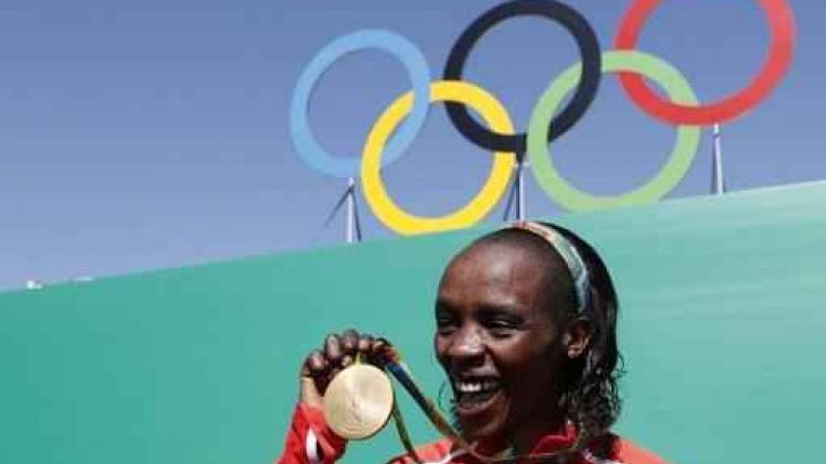 Keniaanse olympisch marathonkampioene Jemima Sumgong 4 jaar geschorst