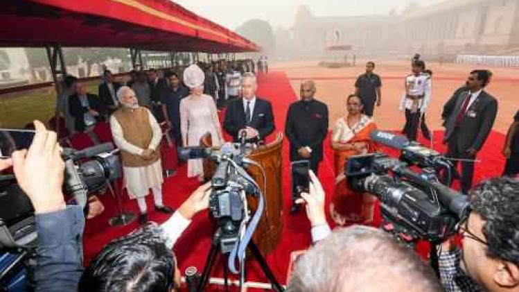 Koning Filip looft de banden tussen België en India