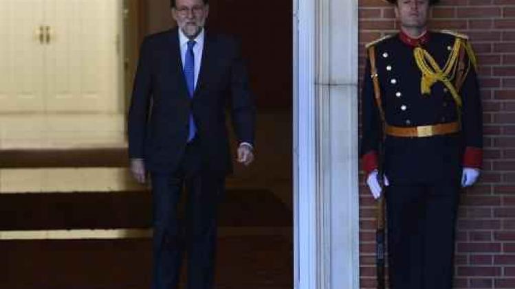 Crisis Catalonië - Rajoy is het "volledig eens" met Charles Michel