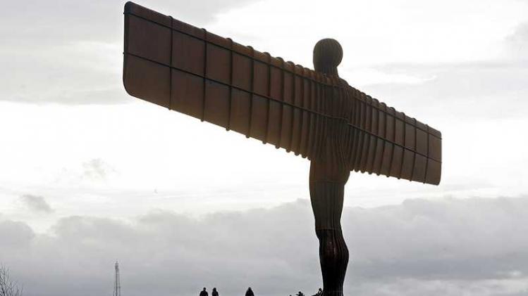 BRITAIN-ENT-ARTS-SCULPTURE-ANGEL OF THE NORTH