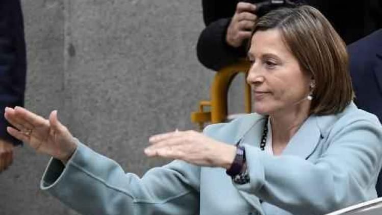 Parlementsvoorzitster en Puigdemont naar Europees Hof voor Mensenrechten