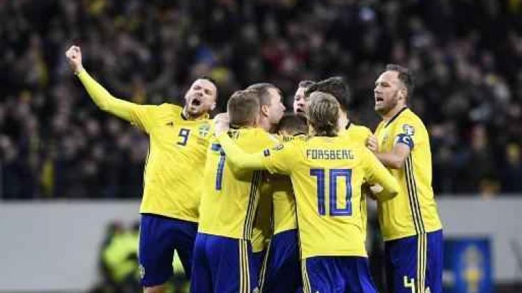 Kwal. WK 2018 - Zweden zet Italië onder druk in play-off