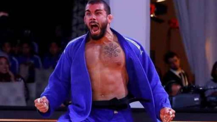 WK judo open categorie - Toma Nikiforov kampt om goud tegen Teddy Riner