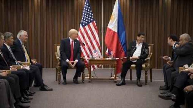 Trump en Duterte beklemtonen belang mensenrechten in gezamenlijke verklaring