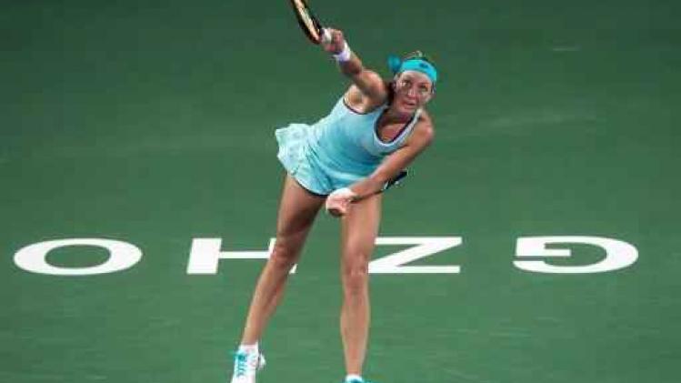 WTA Taipei - Yanina Wickmayer plaatst zich voor kwartfinales in dubbelspel