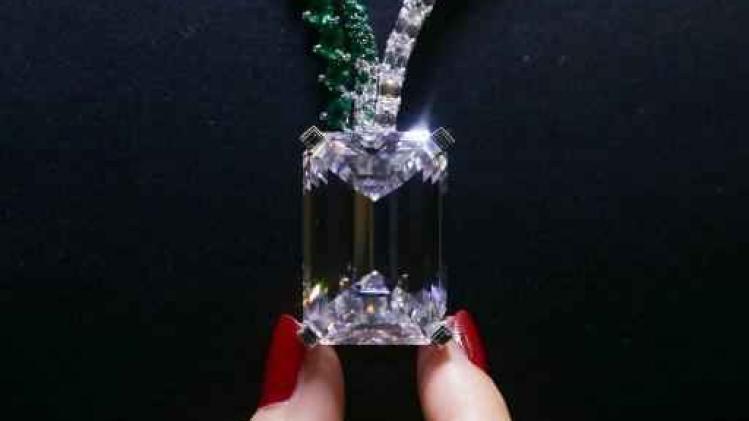 Grootste diamant ooit verkocht voor 34 miljoen dollar