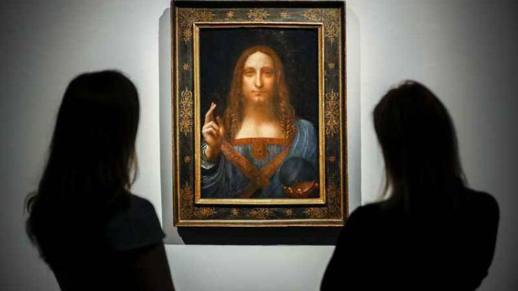 Schilderij van Da Vinci verkocht voor recordbedrag van 450 miljoen dollar
