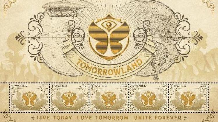 Tomorrowland en Child Focus opgenomen in postzegelcollectie 2018