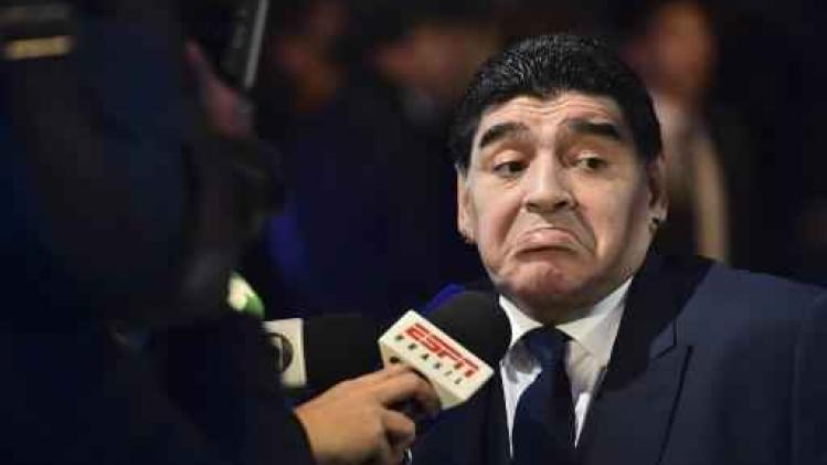 Diego Maradona en vijf andere wereldkampioenen assisteren bij WK-loting