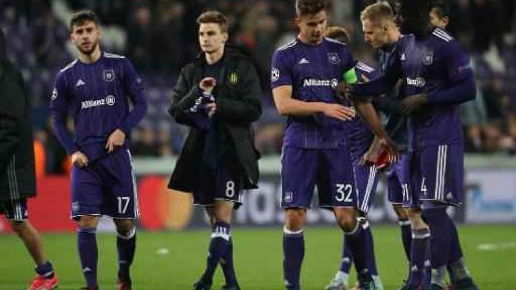 Champions League - Anderlecht op rand van Europese uitschakeling na vijfde nederlaag op rij