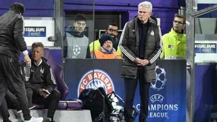 Champions League - Heynckes feliciteert Anderlecht met ingesteldheid
