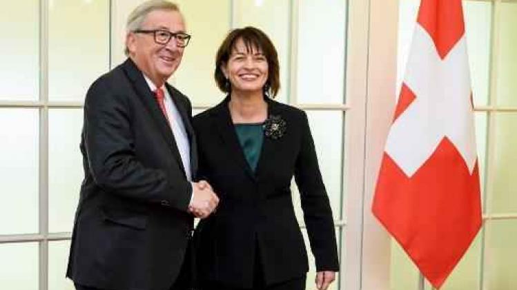 Zwitserland schenkt EU 1