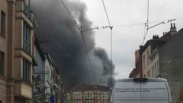 Fabrieksbrand Vorst veroorzaakt gevaarlijke rook