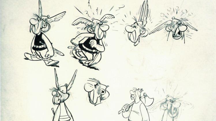 De geboorte van Asterix: een scheutje Franse folklore