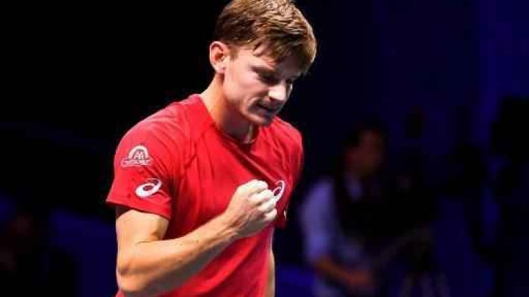 IJzersterke Goffin zet België op 1-0 in Davis Cup