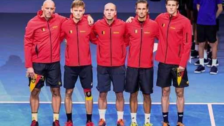 Davis Cup - Frankrijk en België na eerste dag in evenwicht (1-1)