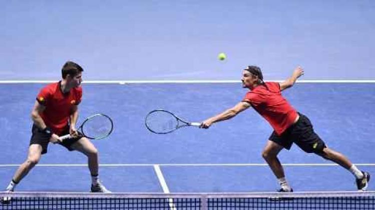 Davis Cup - Frankrijk op voorsprong na winst in dubbelspel