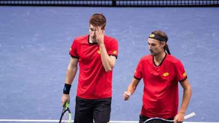 Davis Cup - Bemelmans en De Loore moeten hun wonden likken na zure nederlaag in dubbelspel