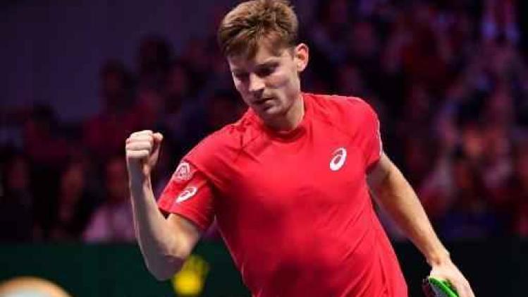 Fenomenale David Goffin droogt Tsonga af op Davis Cup