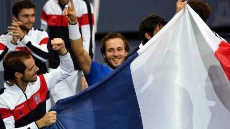 Davis Cup - Lucas Pouille: "Hopelijk annuleert David onze vakantie niet"