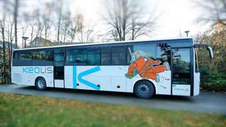 Keolis sluit partnerschap met Hergé Museum en kondigt 20 Kuifje-bussen aan
