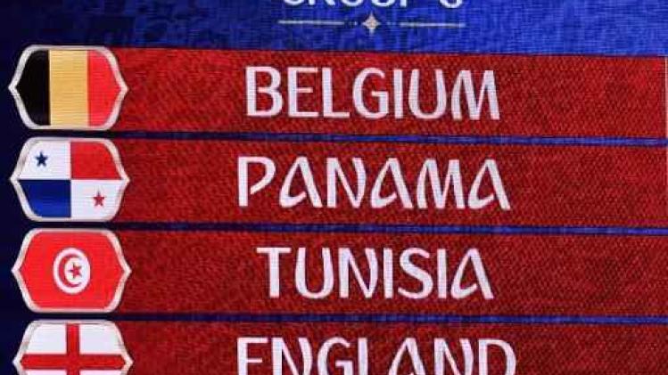 Loting WK 2018: Rode Duivels in groepsfase tegen Engeland