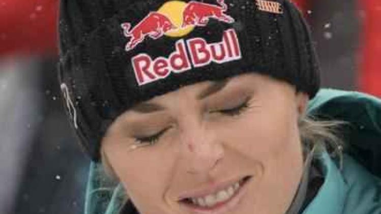 WB alpijnse ski - Cornelia Hütter wint afdaling Lake Louise